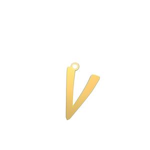 شمش نقره گالری طلا  توسطی مدل حرف v کد ns8ab987